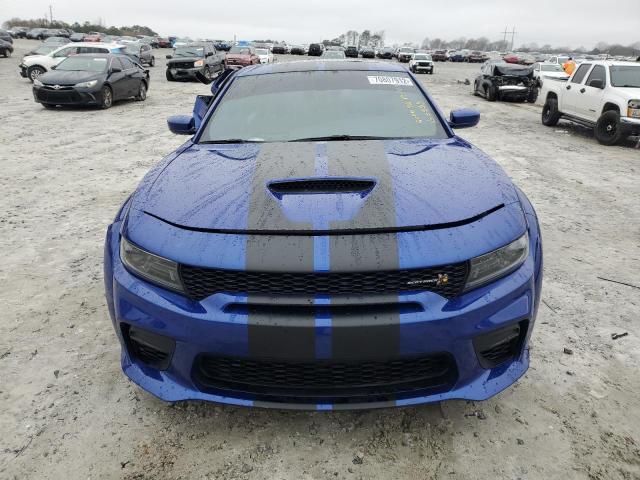 2C3CDXGJ1NH176555 - 2022 DODGE CHARGER SCAT PACK BLUE photo 5