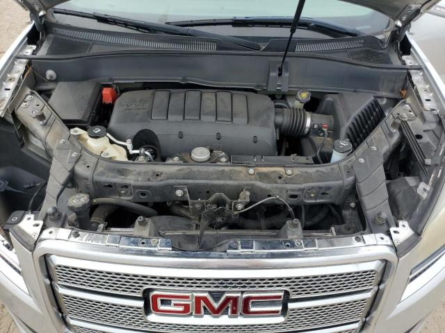 1GKKRRKD7EJ361184 - 2014 GMC ACADIA SLT-1 GRAY photo 12