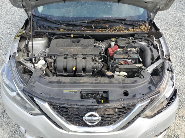 3N1AB7AP9KY257074 - 2019 NISSAN SENTRA S SILVER photo 11