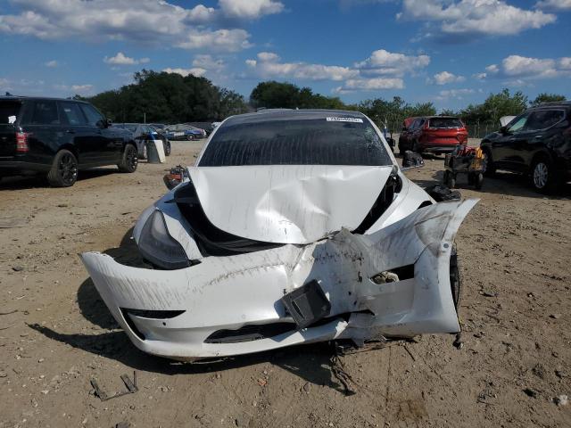 5YJ3E1EB8KF437702 - 2019 TESLA MODEL 3 WHITE photo 5