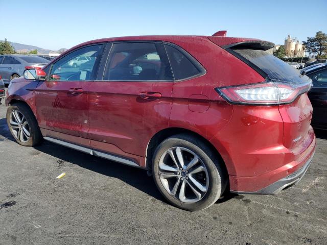 2FMPK4AP7JBC56210 - 2018 FORD EDGE SPORT BURGUNDY photo 2