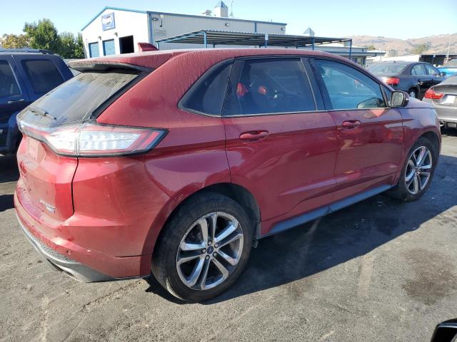 2FMPK4AP7JBC56210 - 2018 FORD EDGE SPORT BURGUNDY photo 3