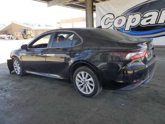 4T1C11AK4NU622483 - 2022 TOYOTA CAMRY LE Schwarz Foto 2