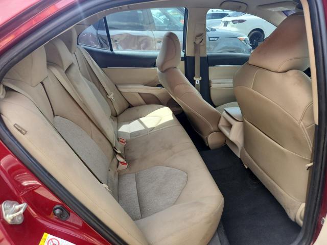 4T1B11HK2JU672942 - 2018 TOYOTA CAMRY L BURGUNDY photo 10