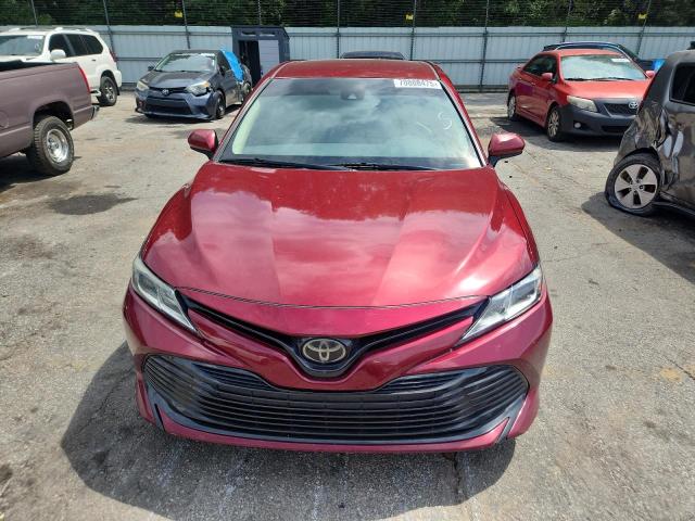 4T1B11HK2JU672942 - 2018 TOYOTA CAMRY L BURGUNDY photo 5