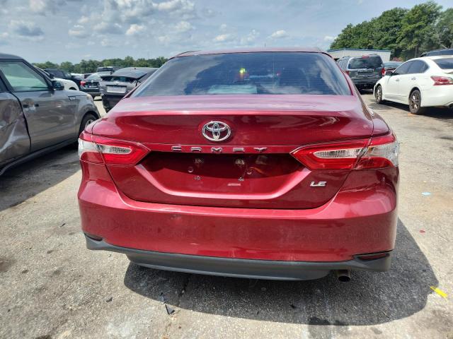 4T1B11HK2JU672942 - 2018 TOYOTA CAMRY L BURGUNDY photo 6