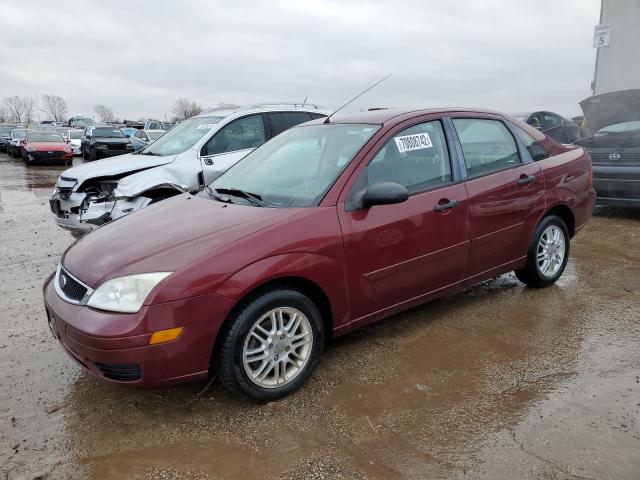 1FAFP34N87W311251 - 2007 FORD FOCUS ZX4 MAROON photo 1