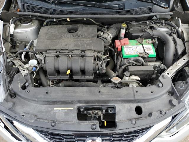 3N1AB7AP2KY206810 - 2019 NISSAN SENTRA S 银色 照片 11