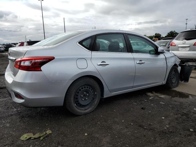 3N1AB7AP2KY206810 - 2019 NISSAN SENTRA S 银色 照片 3