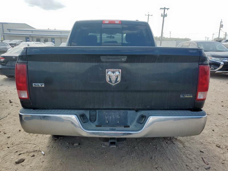 1D7RB1CP0AS156308 - 2010 DODGE RAM 1500 შავი ფოტო 6