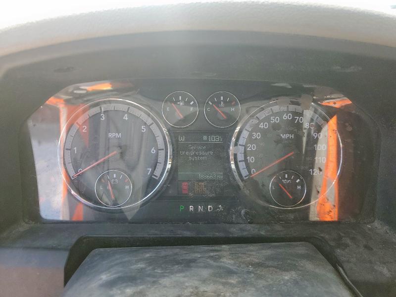 1D7RB1CP0AS156308 - 2010 DODGE RAM 1500 შავი ფოტო 9