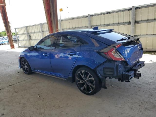 SHHFK7H45KU212254 - 2019 HONDA CIVIC SPORT ლურჯი ფოტო 2