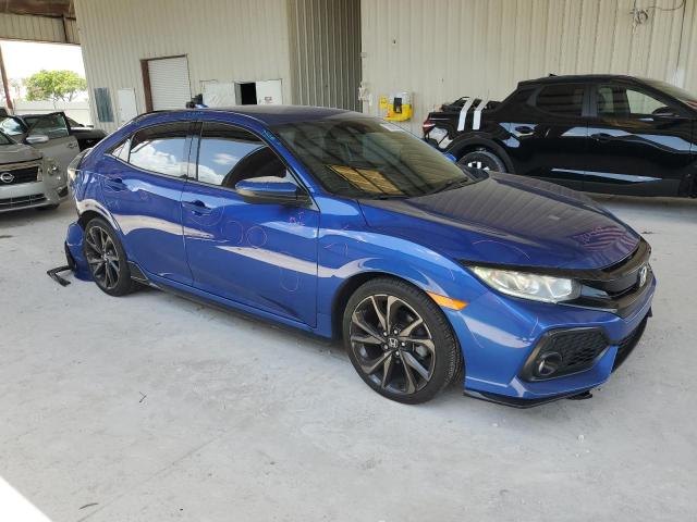 SHHFK7H45KU212254 - 2019 HONDA CIVIC SPORT ლურჯი ფოტო 4