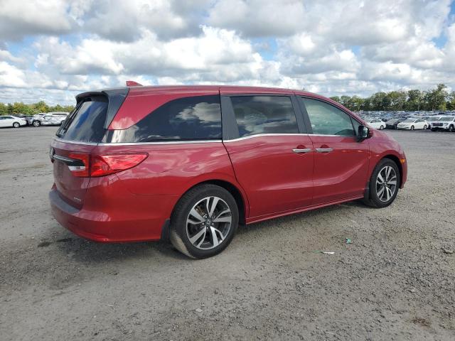 5FNRL6H88NB044283 - 2022 HONDA ODYSSEY TOURING წითელი ფოტო 3