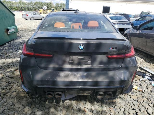 WBS33AY04NFL92055 - 2022 BMW M3 COMPETITION GRAY photo 6