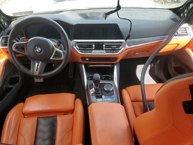 WBS33AY04NFL92055 - 2022 BMW M3 COMPETITION GRAY photo 8