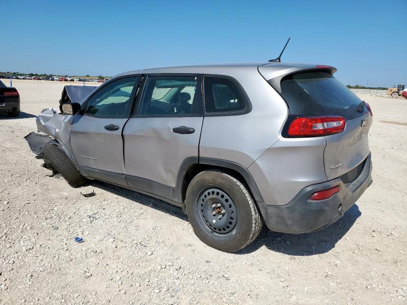 1C4PJMAB7HD240007 - 2017 JEEP CHEROKEE SPORT GRAY photo 2