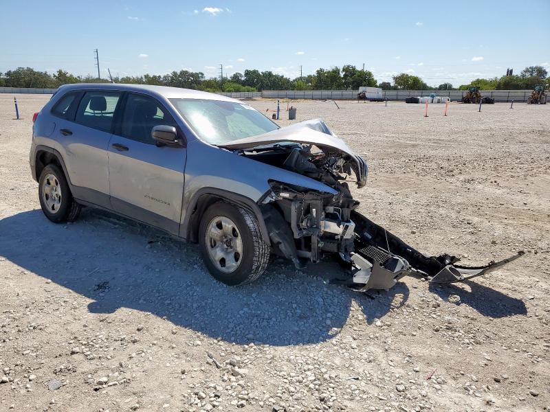 1C4PJMAB7HD240007 - 2017 JEEP CHEROKEE SPORT GRAY photo 4