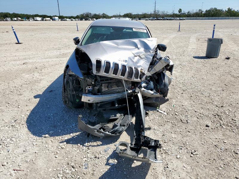 1C4PJMAB7HD240007 - 2017 JEEP CHEROKEE SPORT GRAY photo 5