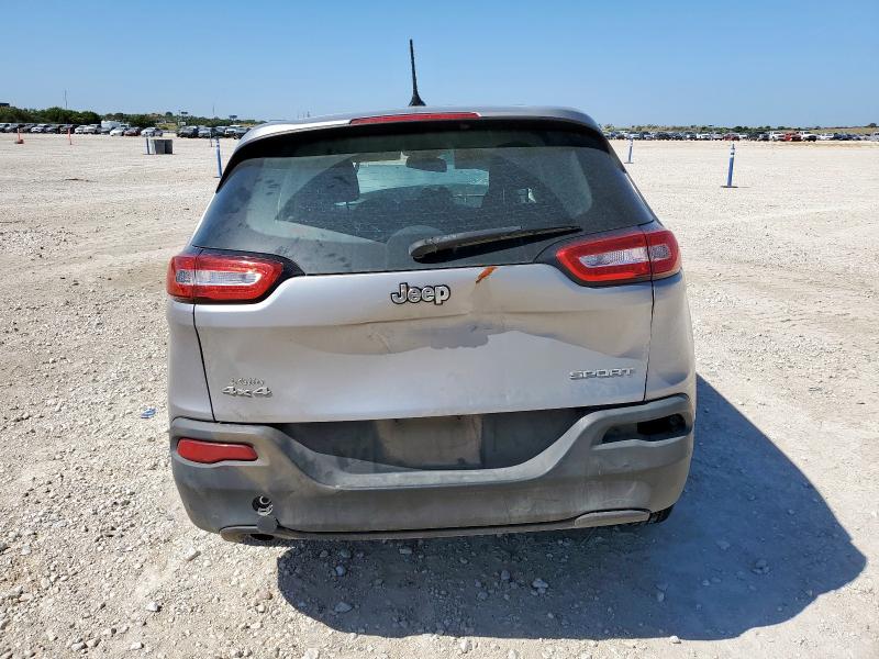 1C4PJMAB7HD240007 - 2017 JEEP CHEROKEE SPORT GRAY photo 6