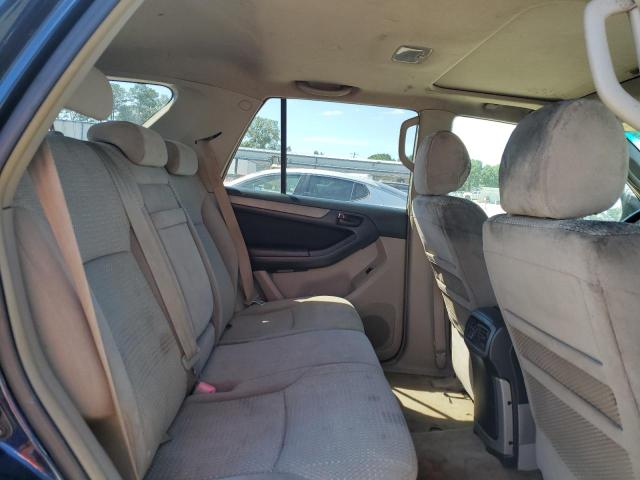 JTEZT14R358007171 - 2005 TOYOTA 4RUNNER SR5 BLUE photo 11