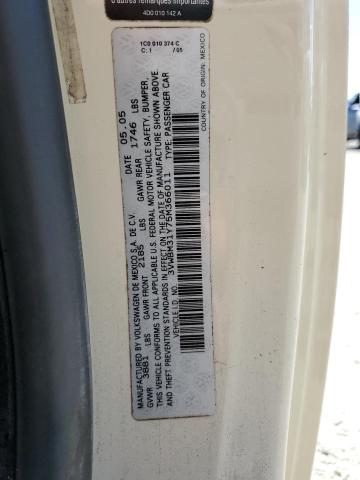 3VWBM31Y75M366011 - 2005 VOLKSWAGEN NEW BEETLE GL 米色 照片 12