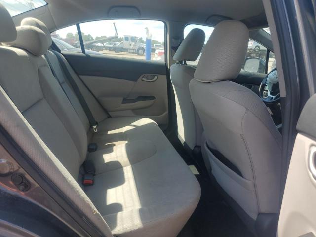 2HGFB2F56DH550308 - 2013 HONDA CIVIC LX GRAY photo 10