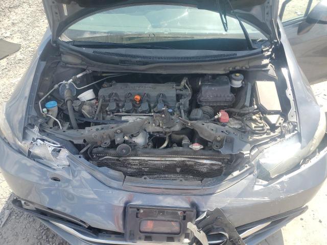 2HGFB2F56DH550308 - 2013 HONDA CIVIC LX GRAY photo 11