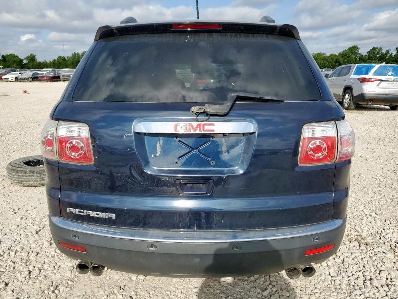 1GKKRREDXCJ104352 - 2012 GMC ACADIA SLT-1 BLUE photo 6