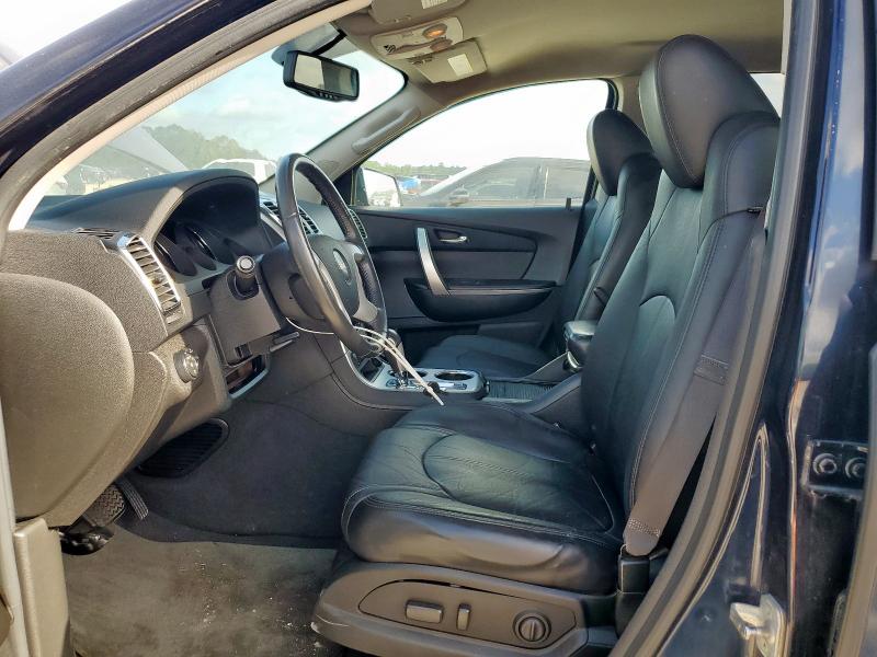 1GKKRREDXCJ104352 - 2012 GMC ACADIA SLT-1 BLUE photo 7