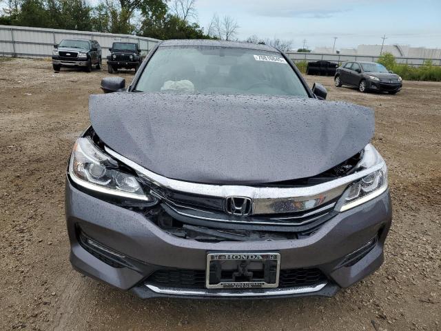 1HGCR2F84GA238385 - 2016 HONDA ACCORD EXL ნაცრისფერი ფოტო 5