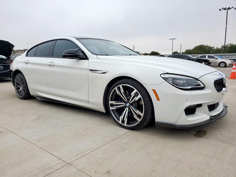 WBA6D0C50JG852943 - 2018 BMW 640 I GRAN COUPE WHITE photo 4