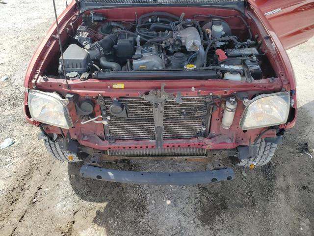5TESM92N03Z259604 - 2003 TOYOTA TACOMA XTRACAB PRERUNNER Rouge photo 11