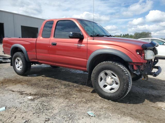 5TESM92N03Z259604 - 2003 TOYOTA TACOMA XTRACAB PRERUNNER Rouge photo 4