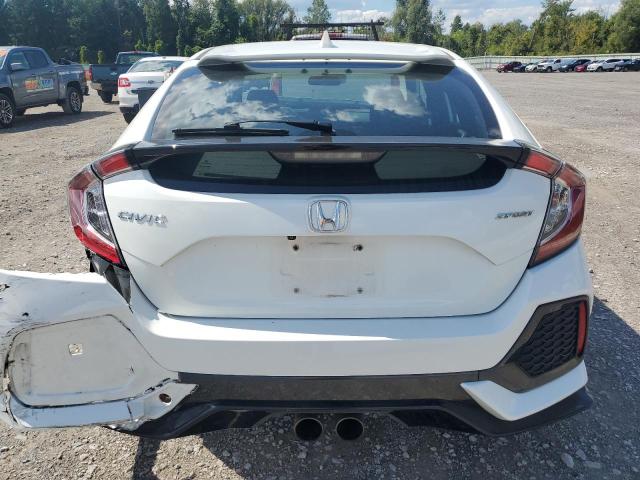 SHHFK7G48HU204353 - 2017 HONDA CIVIC SPORT WHITE photo 6