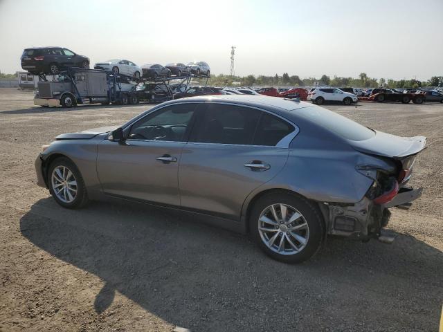 JN1BV7AR4FM391674 - 2015 INFINITI Q50 BASE ნაცრისფერი ფოტო 2