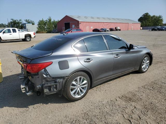 JN1BV7AR4FM391674 - 2015 INFINITI Q50 BASE ნაცრისფერი ფოტო 3