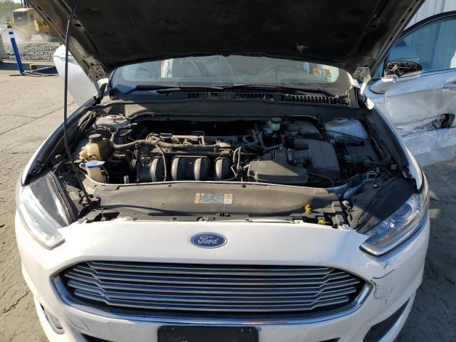 3FA6P0H78DR288434 - 2013 FORD FUSION SE WHITE photo 11