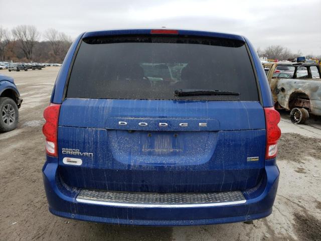 2C4RDGCG5DR772163 - 2013 DODGE GRAND CARA SXT BLUE photo 6