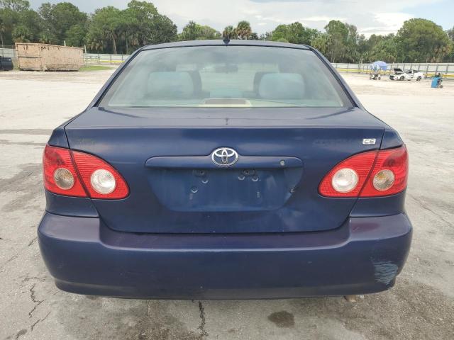 2T1BR32E76C623445 - 2006 TOYOTA COROLLA CE Blau Foto 6