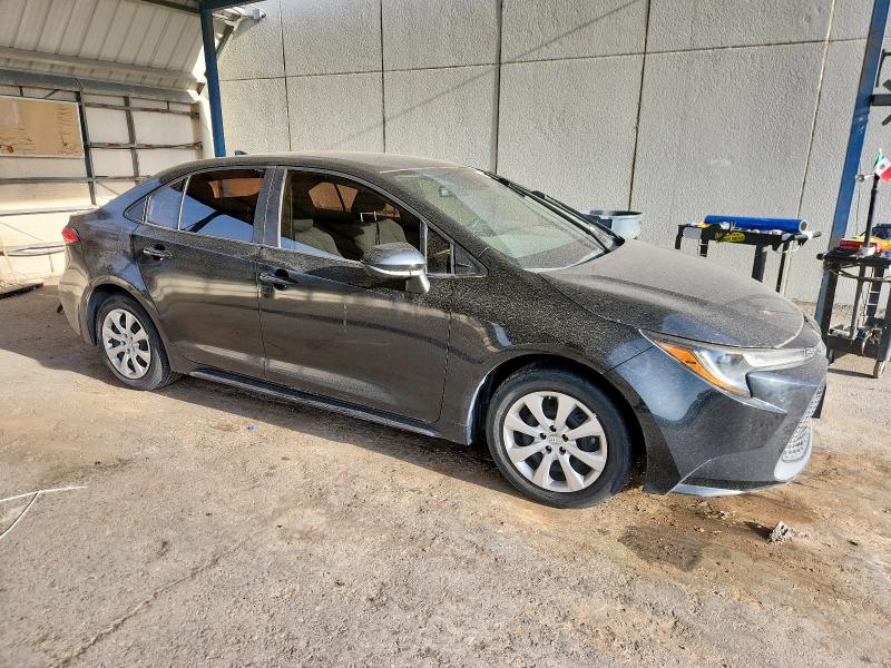 5YFEPMAE2MP168835 - 2021 TOYOTA COROLLA LE BLACK photo 4