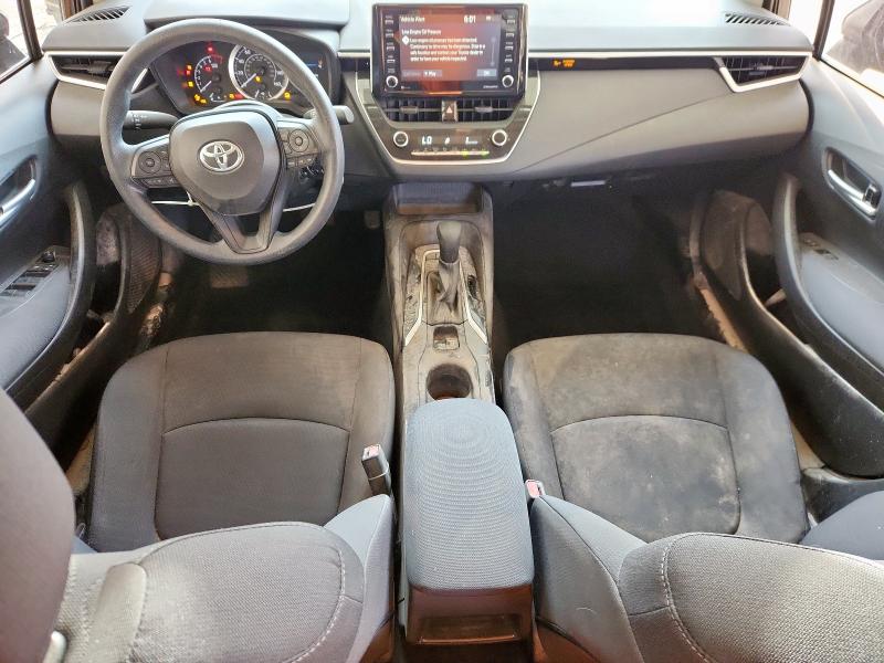 5YFEPMAE2MP168835 - 2021 TOYOTA COROLLA LE BLACK photo 8