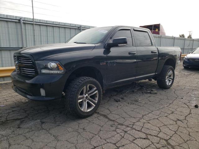 1C6RR7MT1GS150876 - 2016 RAM 1500 SPORT BLACK photo 1