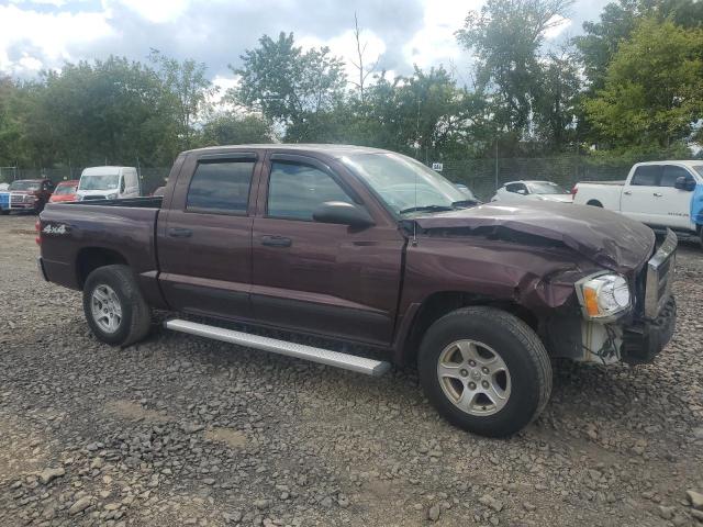 1D7HW48K75S209767 - 2005 DODGE DAKOTA QUAD SLT Granate foto 4