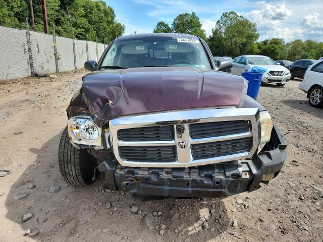 1D7HW48K75S209767 - 2005 DODGE DAKOTA QUAD SLT Granate foto 5