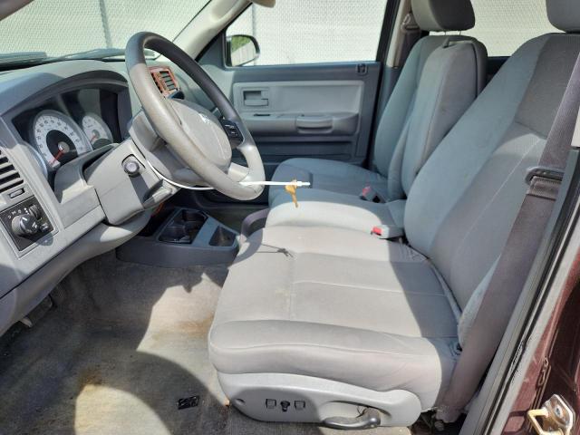 1D7HW48K75S209767 - 2005 DODGE DAKOTA QUAD SLT Granate foto 7