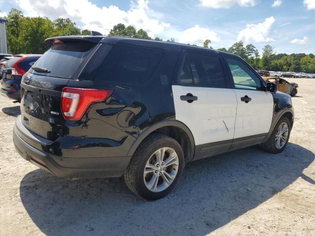 1FM5K8AR9KGA31247 - 2019 FORD EXPLORER POLICE INTERCEPTOR Двухцветный фото 3