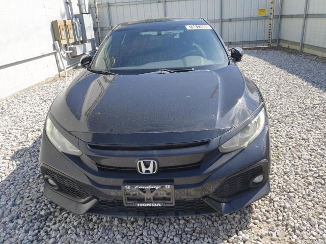 SHHFK7H56HU220977 - 2017 HONDA CIVIC EX BLACK photo 5