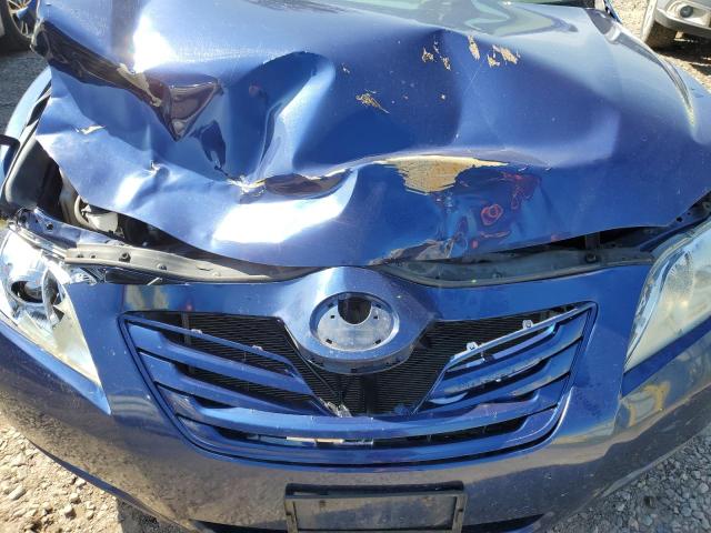 4T1BE46K07U150165 - 2007 TOYOTA CAMRY CE BLUE photo 11