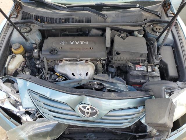 4T1BE46K17U727219 - 2007 TOYOTA CAMRY CE GREEN photo 11